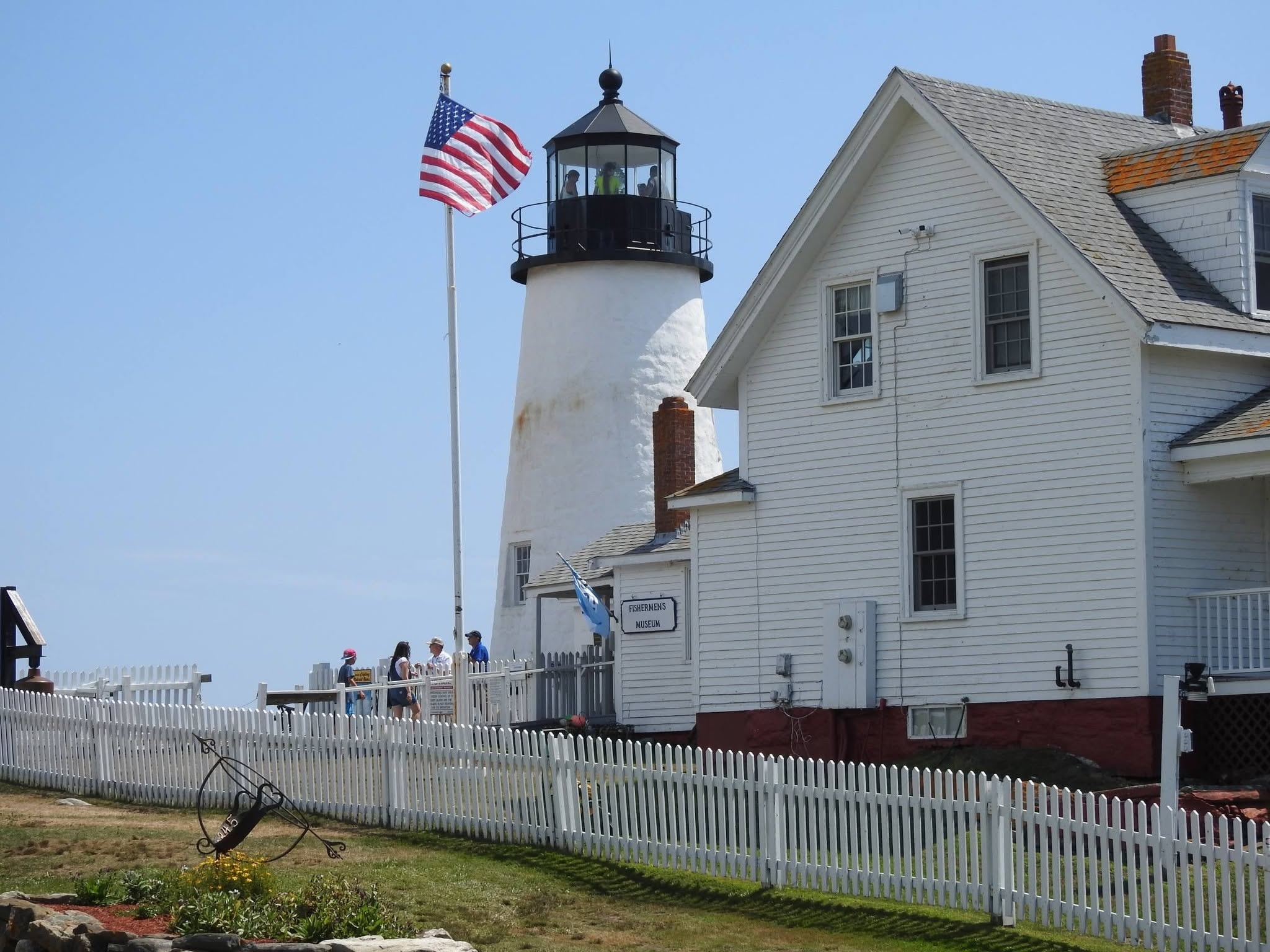 Pemaquid Lighthouse preservation check presentation — photo 1