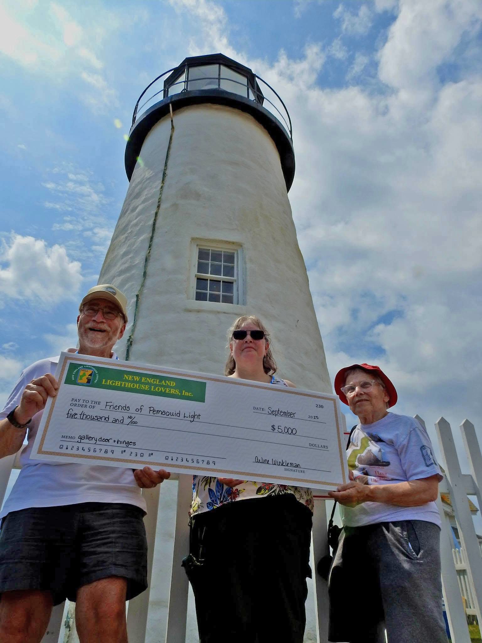 Pemaquid Lighthouse preservation check presentation — photo 5